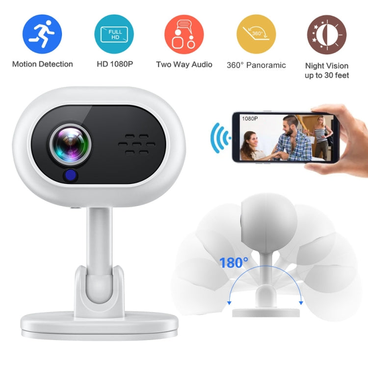 A4 1080P HD WiFi Smart Surveillance Camera Support Two-way Voice & Infrared Night Vision, A4 A4 1080P HD WiFi Smart Surveillance Camera Support Two-way Voice & Infrared Night Vision, A4